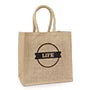 Jute-Tragetasche