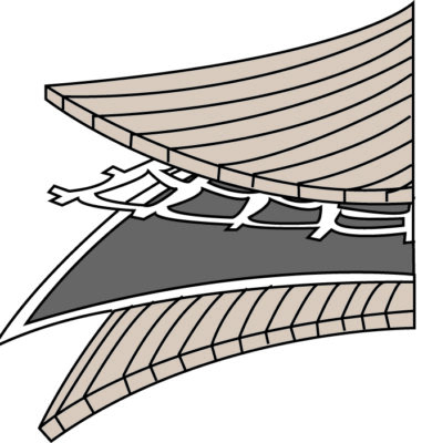 Teerpapier schematisch