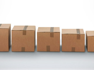 höhenverstellbare Verpackung