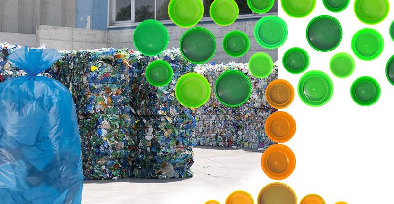 Plastiktüten recyclen