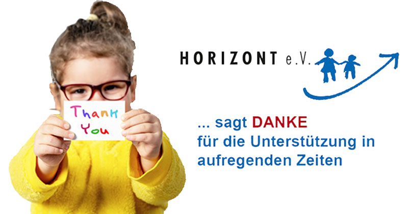 Horizont Dankes-Nachricht