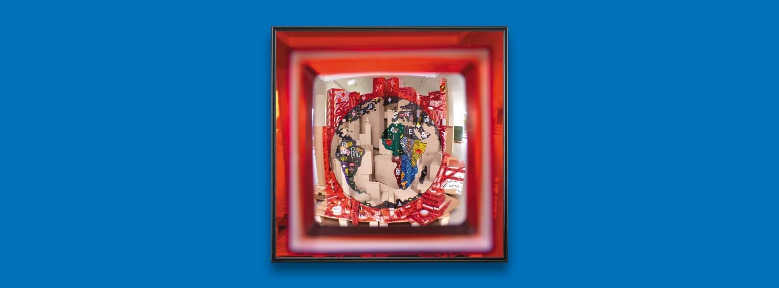 Kunst und Verpackung