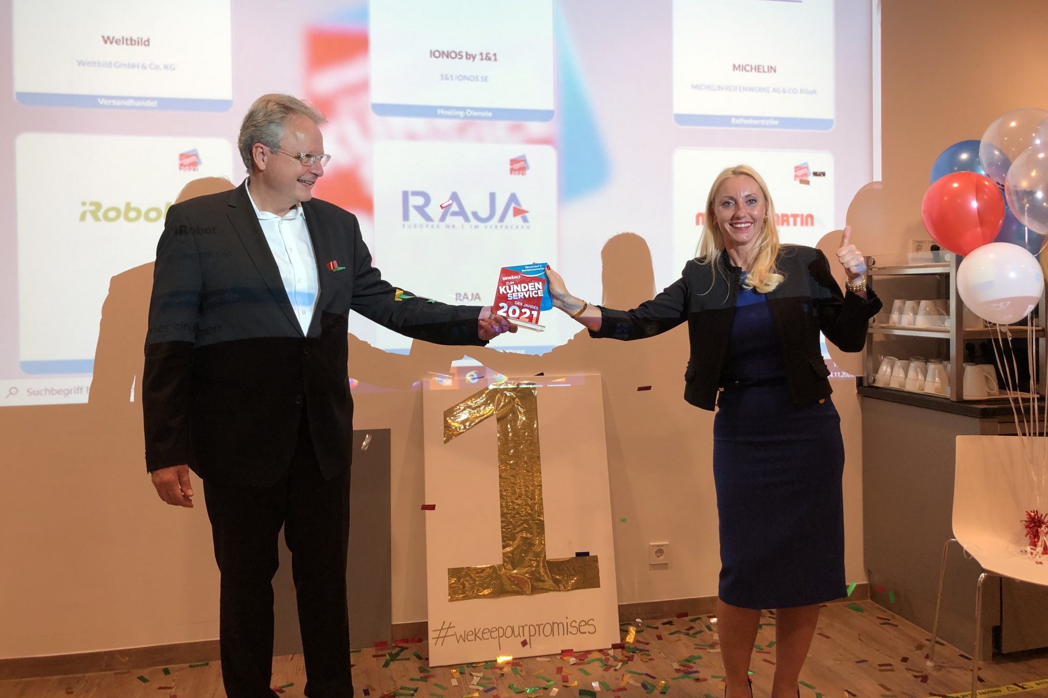 Kundenservice Award 2021 RAJA