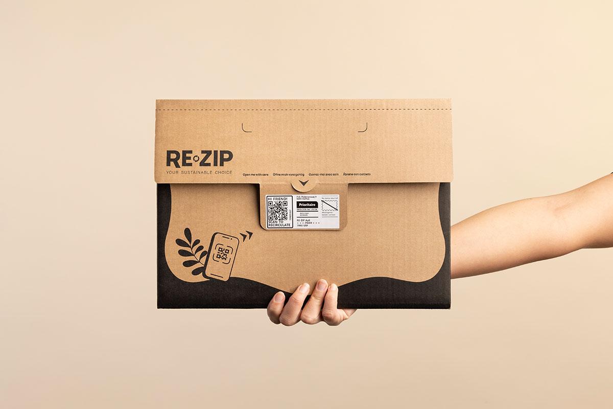 RE-ZIP Versandsystem mit Mehrweg Versandverpackungen