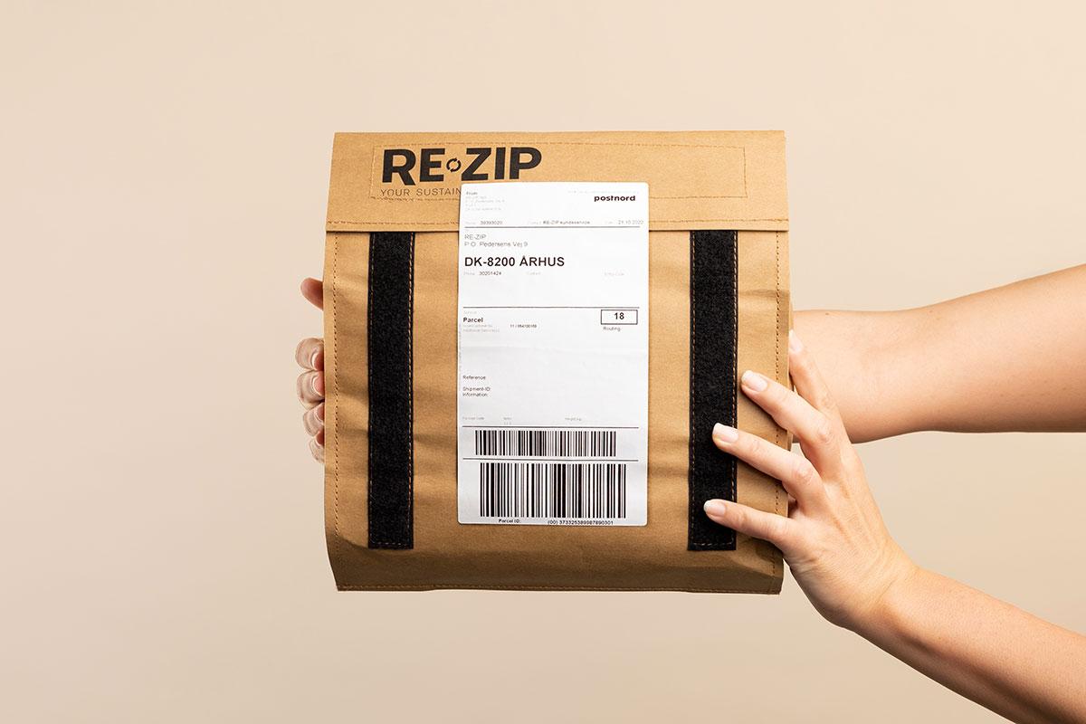 RE-ZIP Versandsystem mit Mehrweg Versandverpackungen