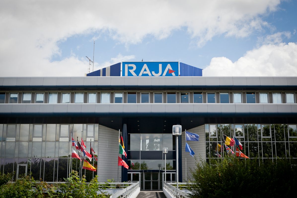 Headquarter der RAJA-Gruppe in Roissy, Frankreich