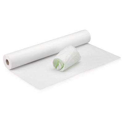 Seidenpapier auf der Rolle weiß