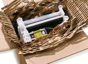 Kartons recycelt zu effektivem Polsterschutz