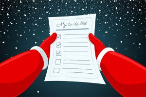 Checklist Weihnachtsgeschäft