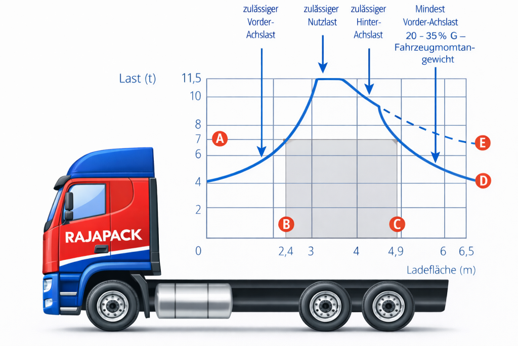 Ladungssicherung Lastverteilungsplan
