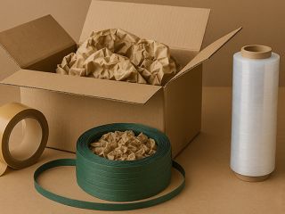 verschiedene Packhilfsmittel