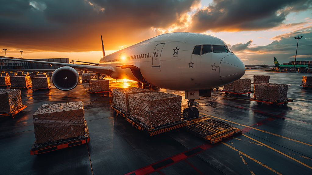Industrieverpackung: Transport und Export