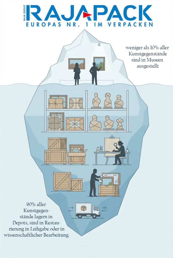 Kunst lagern, schützen, transportieren